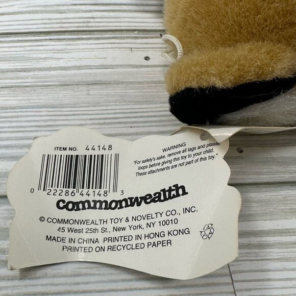 Commonwealth Hug-a-Plush Lion Cub 1993 Vintage Toy 6 Inch 44148 - Picture 6 of 9